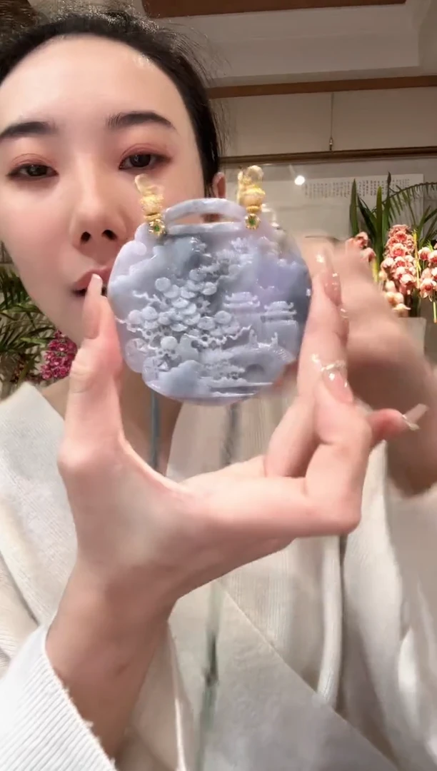 【闪购商品】翡翠颈饰未镶嵌国风