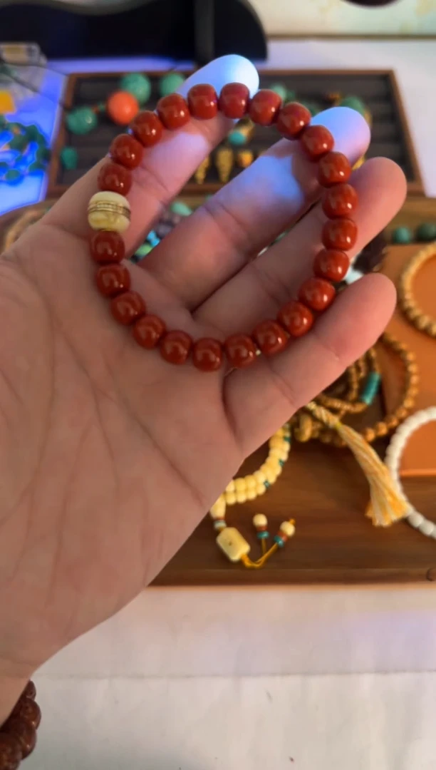 未镶嵌手串南红玛瑙ㅤ****?南红手串