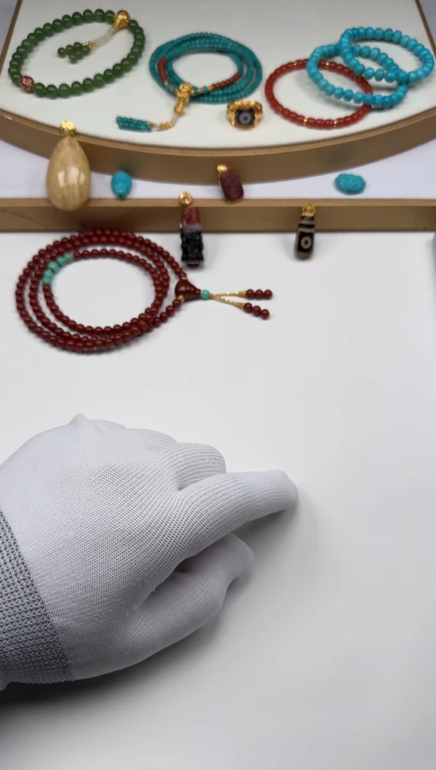 18K金镶嵌11玛瑙/玉髓向****～11