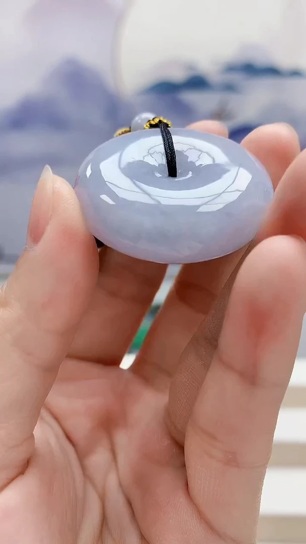 未镶嵌定制翡翠5167lr-毛货挂件80