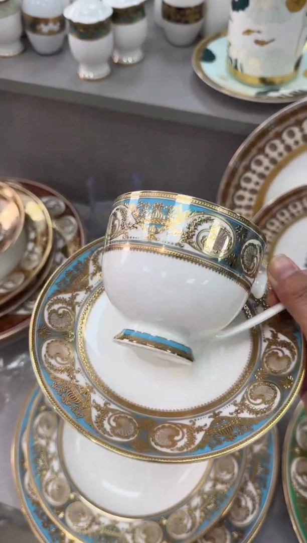 【闪购商品】瓷片200毫升杯碟福利款