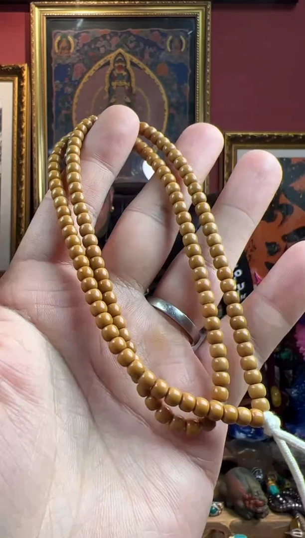 橄榄核手串74号  橄榄核脖挂套装ylp5+mm