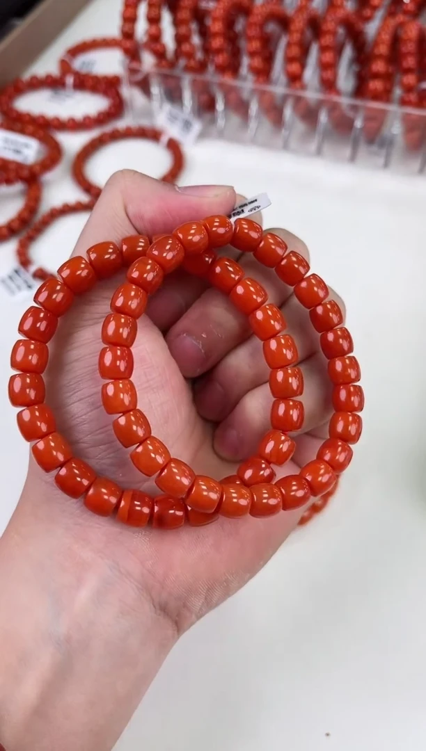 【闪购商品】南红玛瑙保山直切手串8+未镶嵌（多样式发其一）