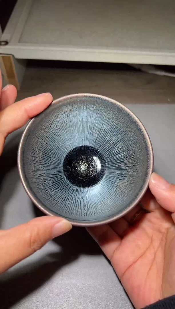 茶盏建窑建盏杨飞银毫