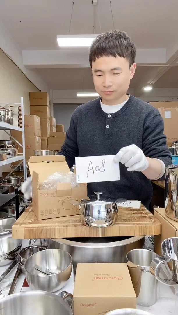 【闪购商品】A08 微瑕卓德铭四叶草锅