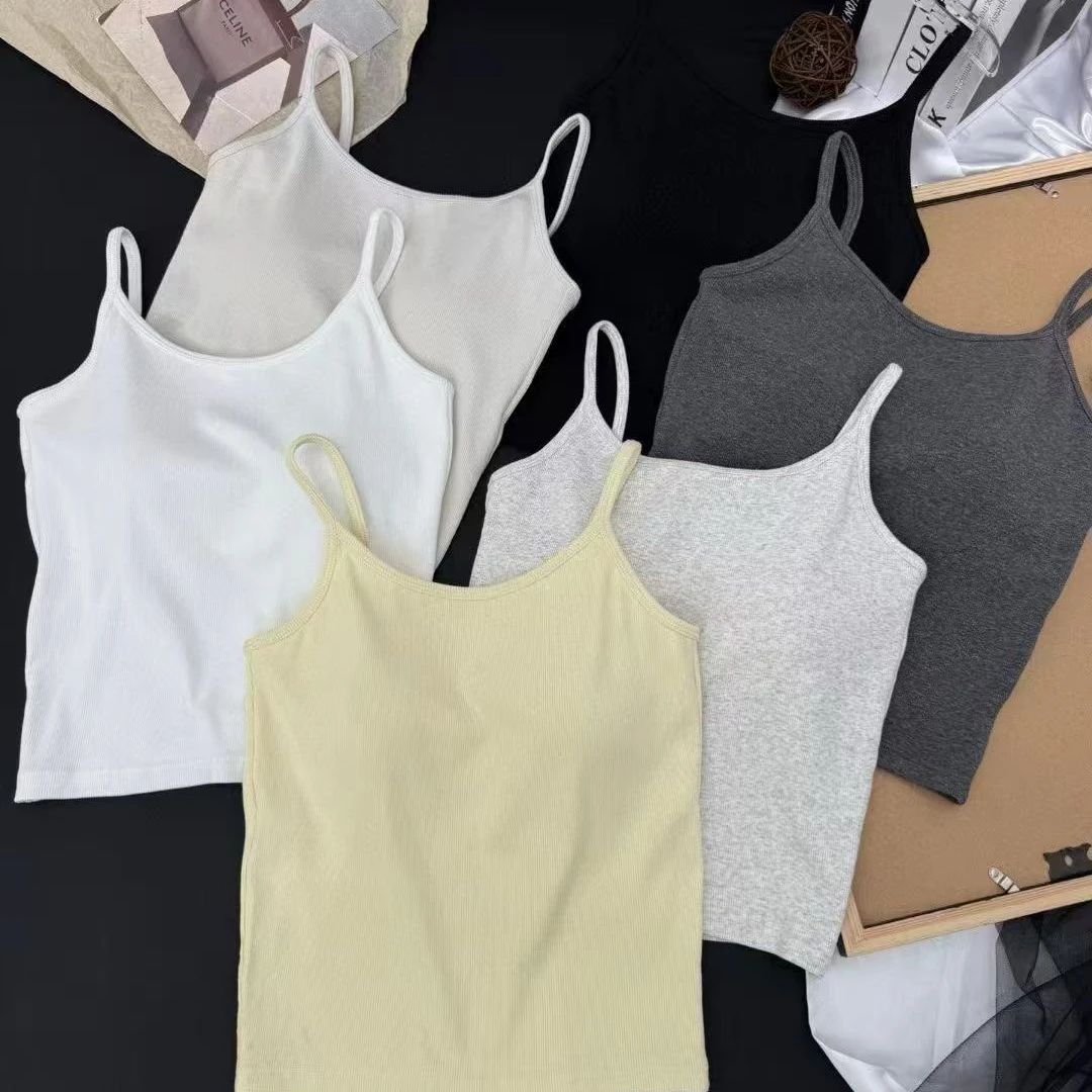 MI YU 小众通勤百搭时尚美背短款 2502-011