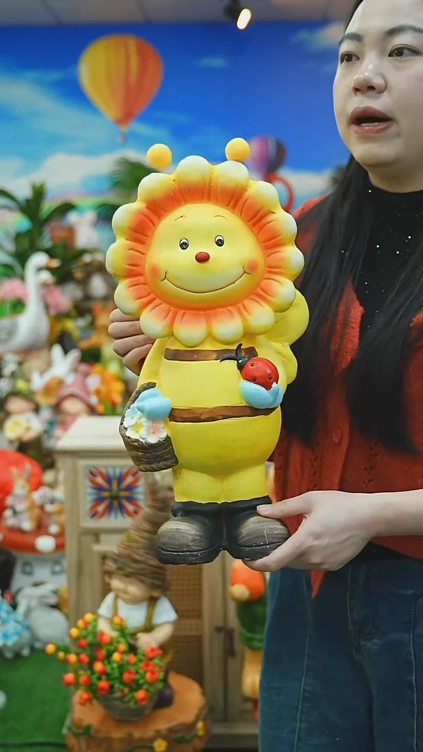 【闪购商品】红陶花园庭院摆件&00&