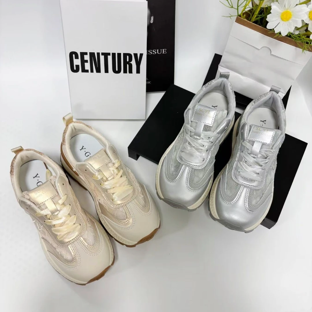 [老胡专属]网面德训鞋2024新款小众阿甘运动鞋女鞋2811