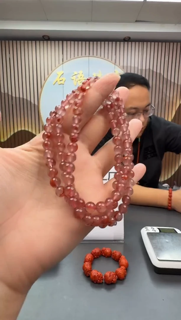 未镶嵌多圈南红玛瑙003ZB1209产品一个