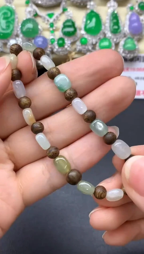 未镶嵌手链翡翠133-中国好珍宝