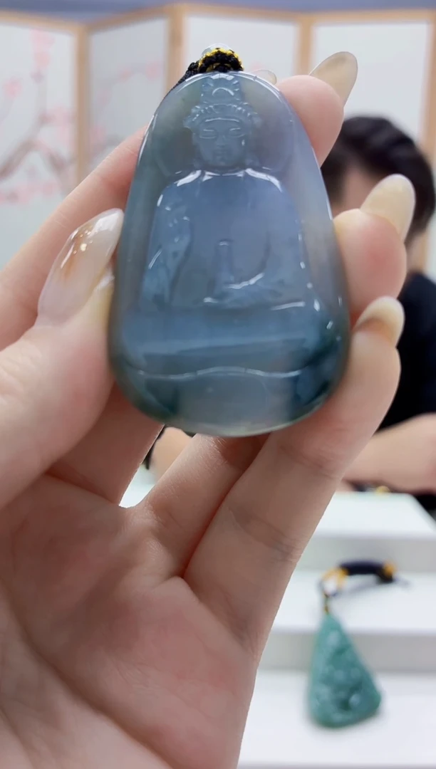 未镶嵌定制翡翠5060jw-毛货挂件82