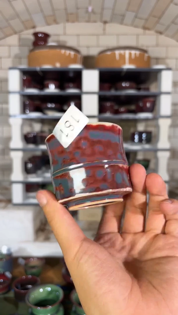 摆件精品窑变钧瓷茶器
