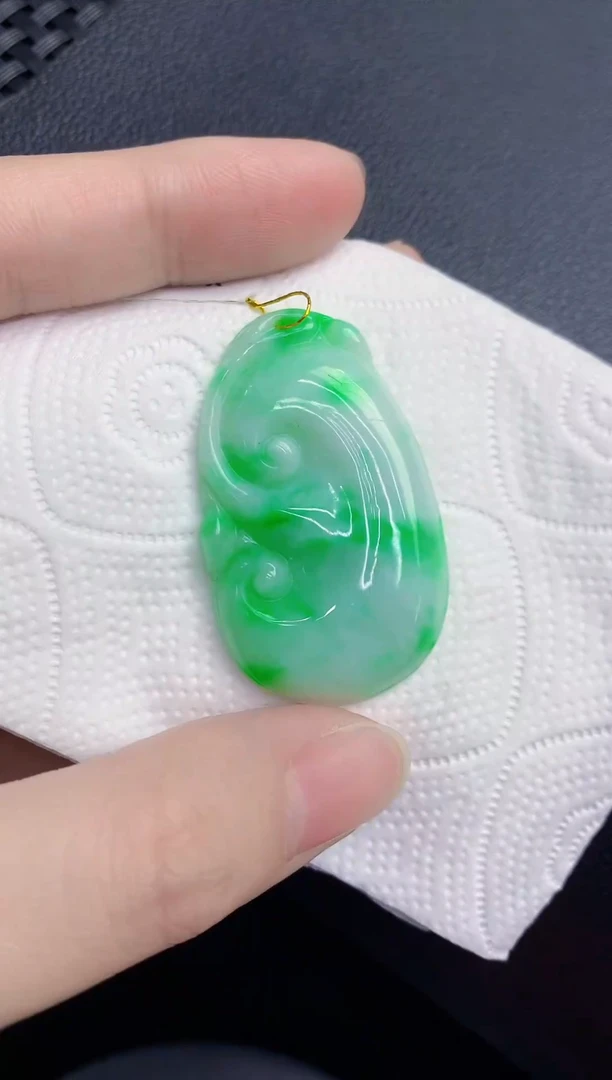 颈饰未镶嵌翡翠天然翡翠缅甸A货