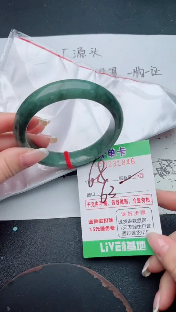 未镶嵌手镯翡翠46