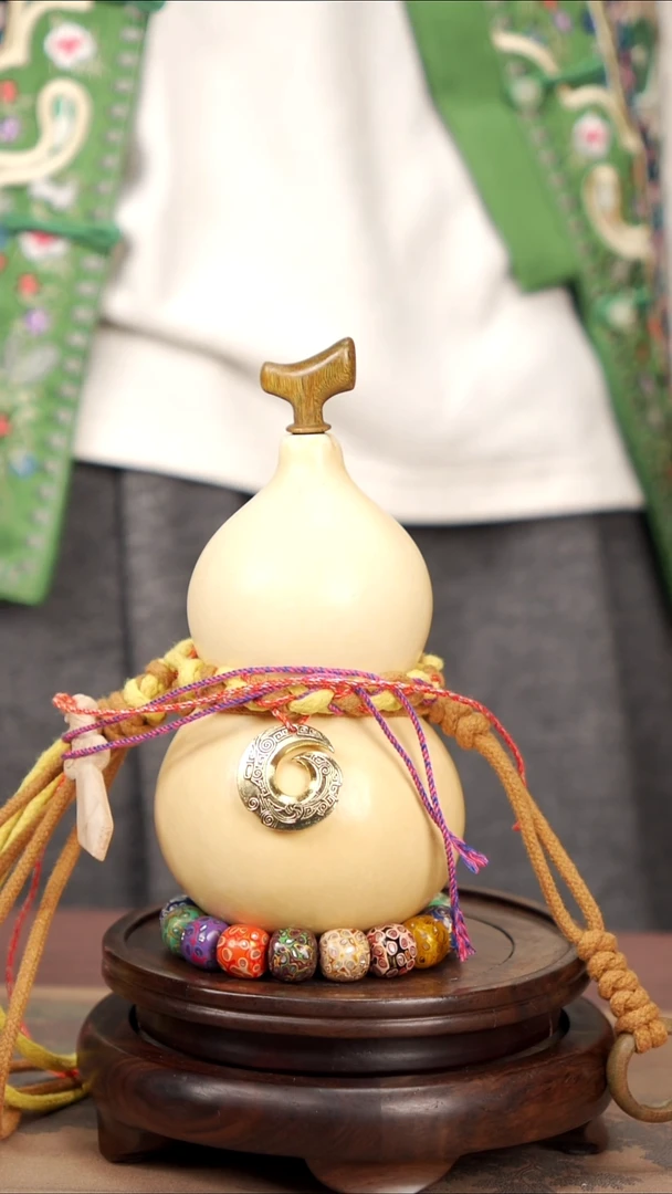 【闪购商品】42易林大漆酒葫芦----118