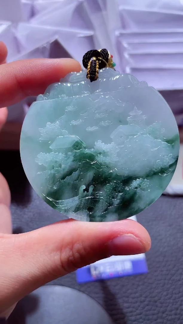 颈饰未镶嵌翡翠00009924