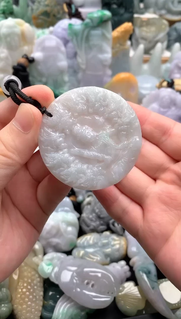 吊坠(不含链)未镶嵌翡翠1