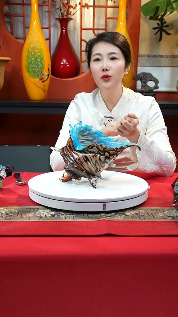 手工艺品琉璃海螺