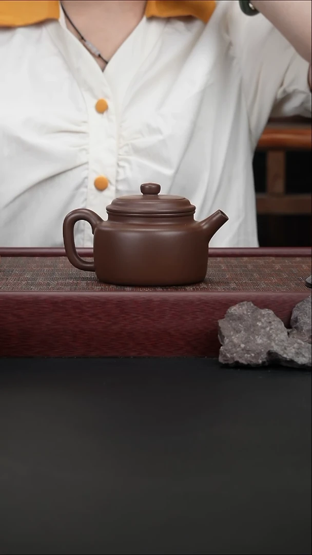 茶壶紫砂xt  底槽清 德钟