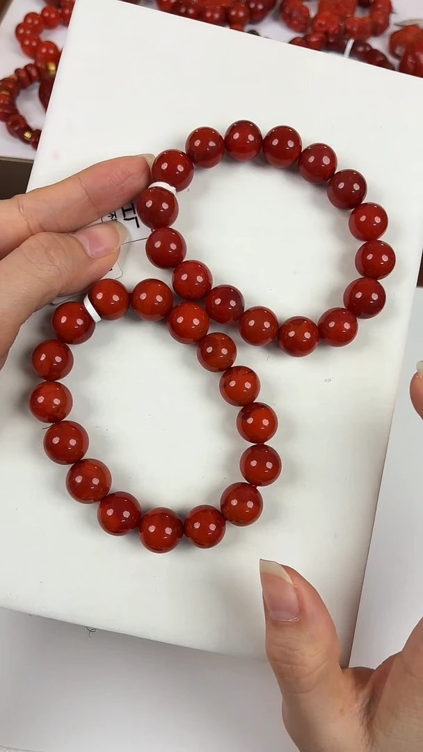 未镶嵌瓦西nxhyw手串13+南红玛瑙（多样式发其一）