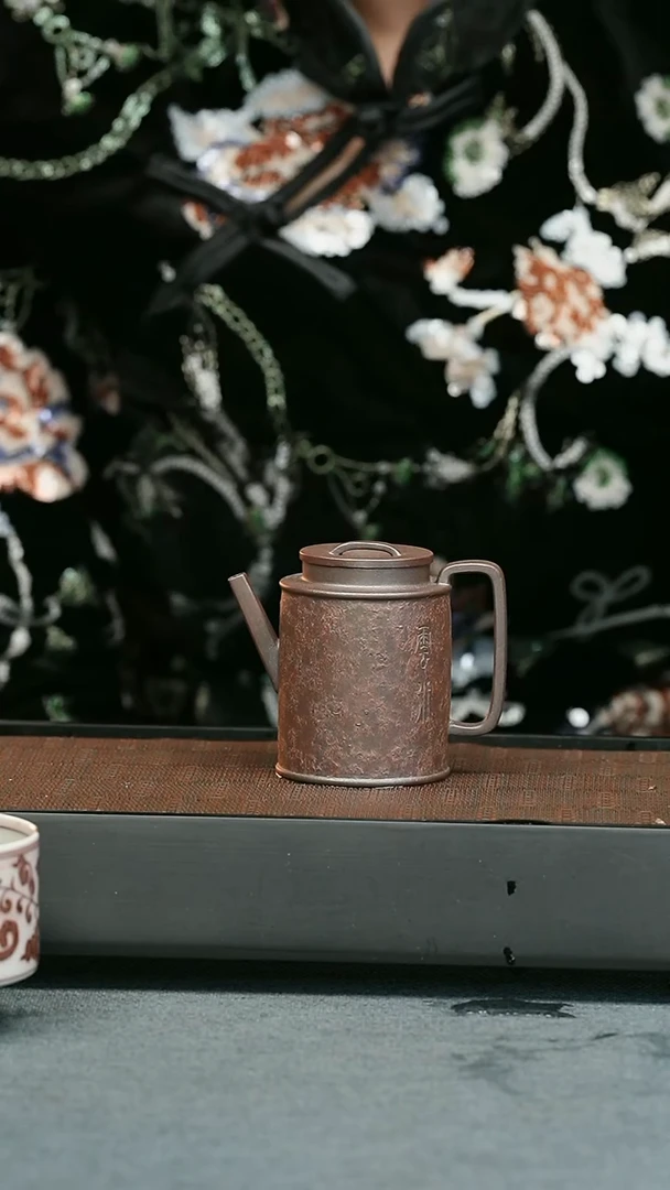 【闪购商品】紫砂茶壶五堂  拾露二式-直身桶