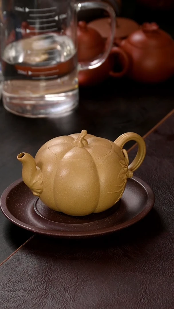 【闪购商品】紫砂茶壶本绿南瓜