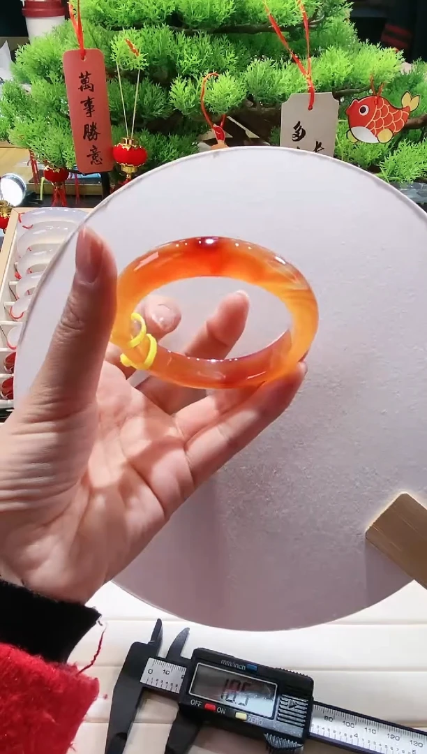 【闪购商品】玛瑙/玉髓手镯未镶嵌108-53.9