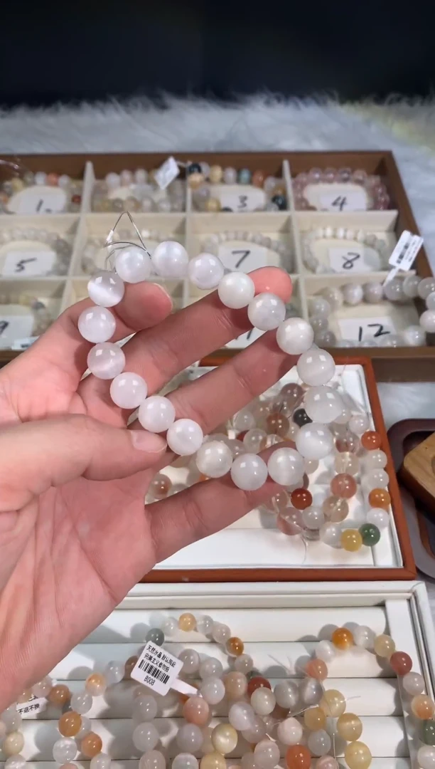 未镶嵌手串水晶13号链接 卡11咪+