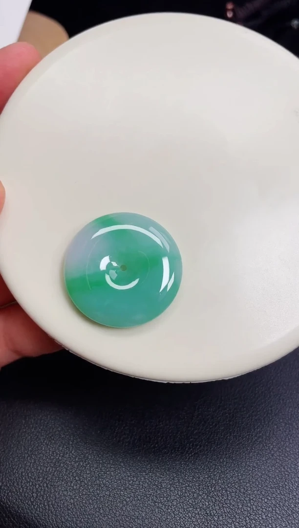 颈饰未镶嵌翡翠【2】平安扣 尺寸 31   6mm