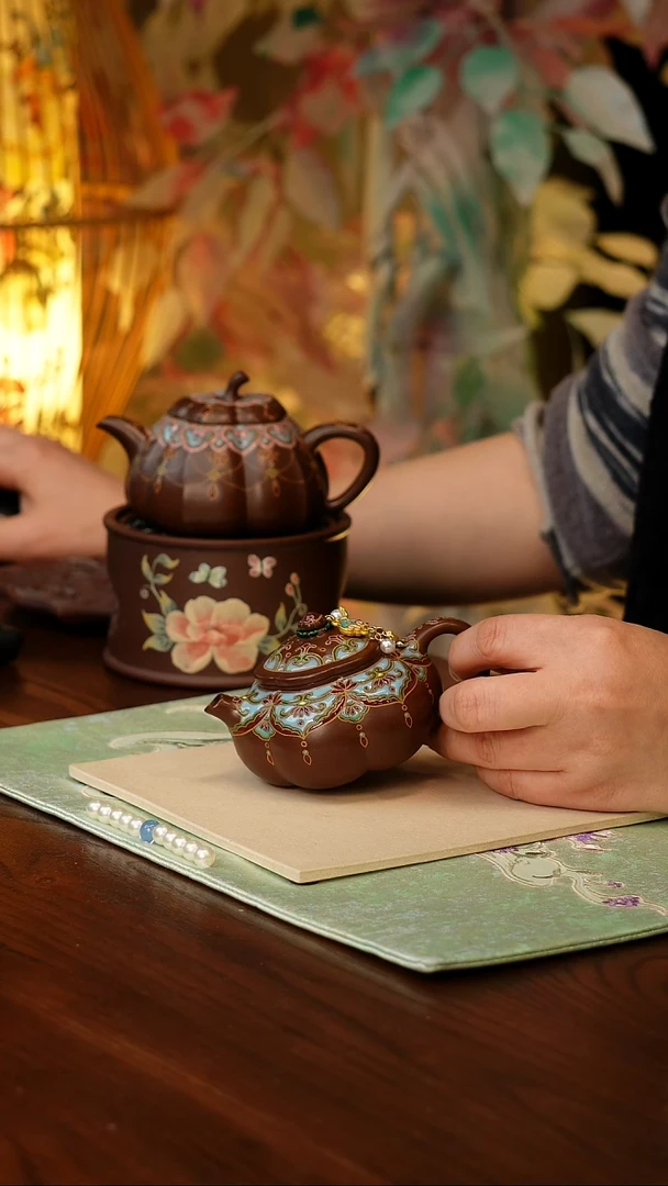 茶壶紫砂X*H宜兴原矿紫砂手工壶