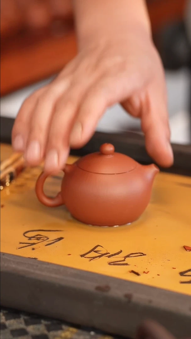 茶壶紫砂原矿手工制作全手130cc