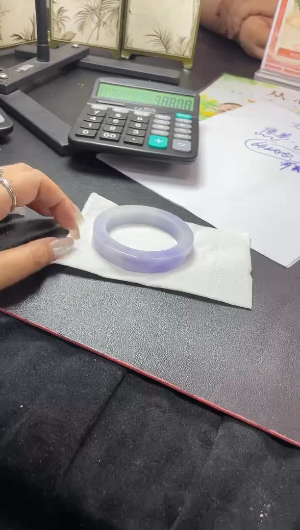 定制翡翠手镯未镶嵌SZADL02DZS529