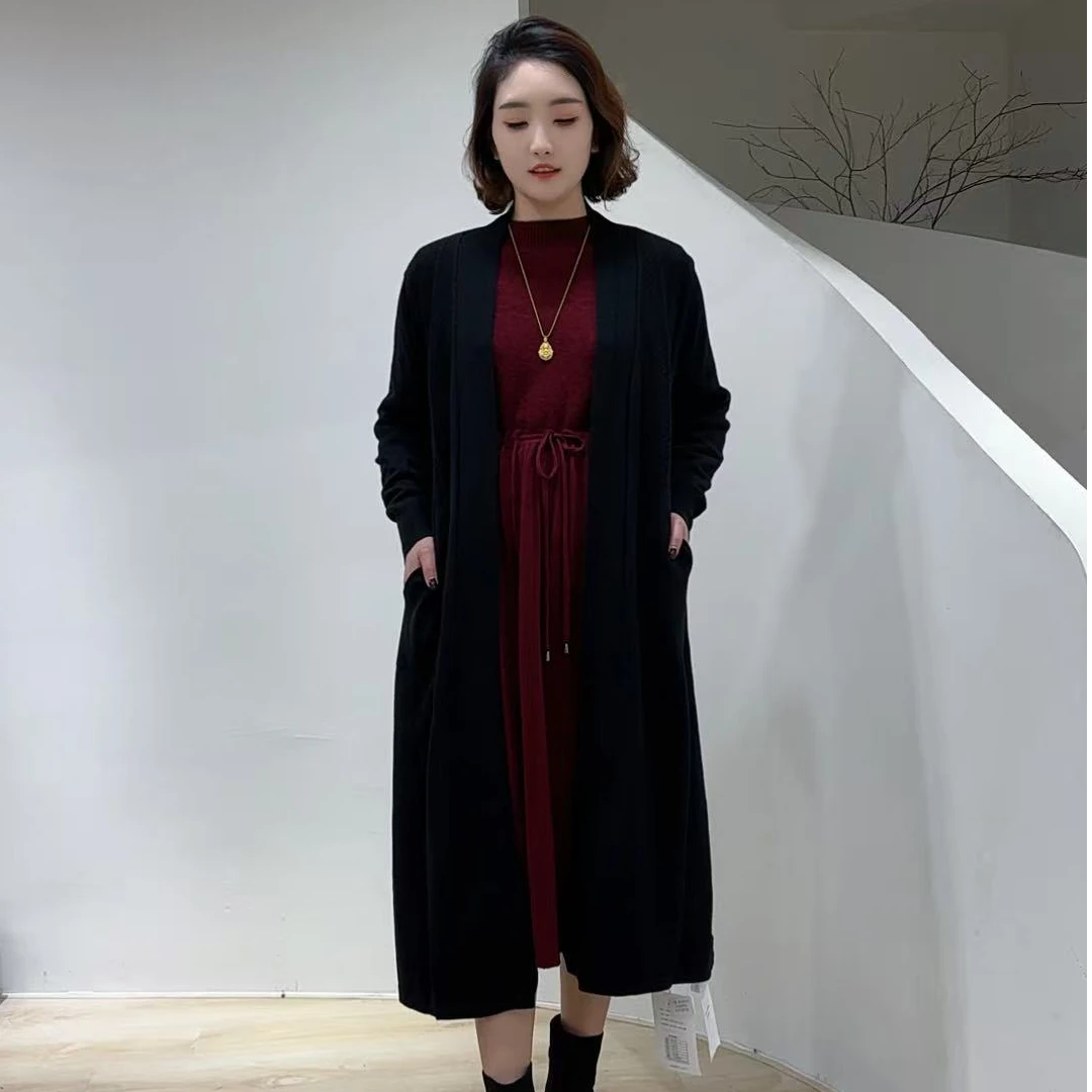 30 黑色百搭显瘦针织开衫