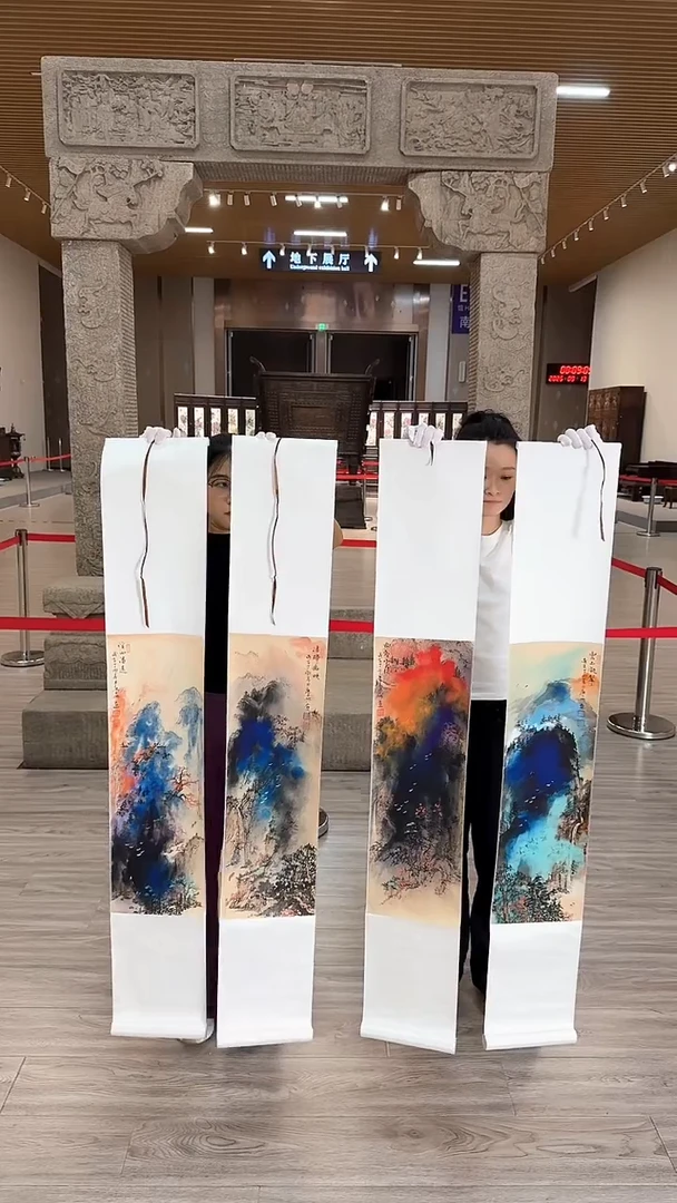 国画55众合艺术馆 李庆兴绘画作品