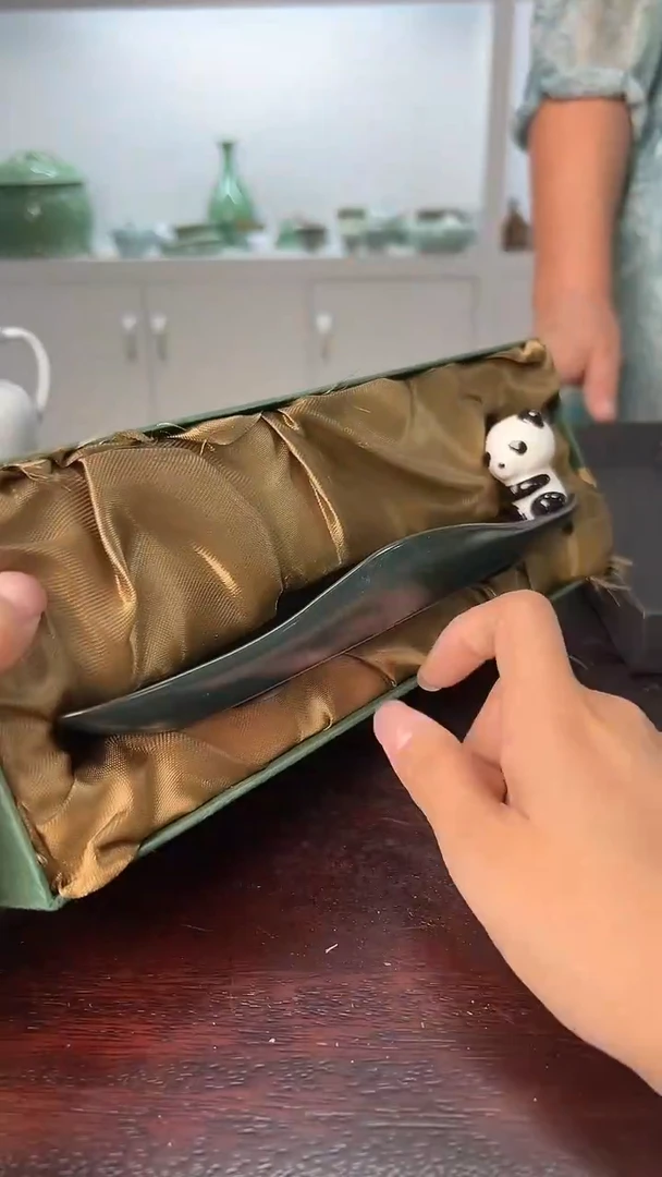 龙泉云间青瓷小米茶器