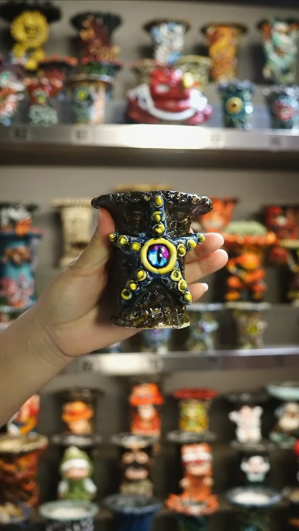 【闪购商品】陶泰国进口手工花盆个性创意花盆