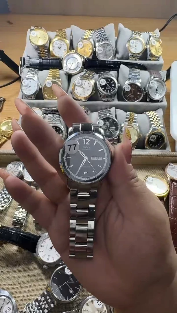 机械机芯金属钢手表配件，拆件用的，需要洗油保养