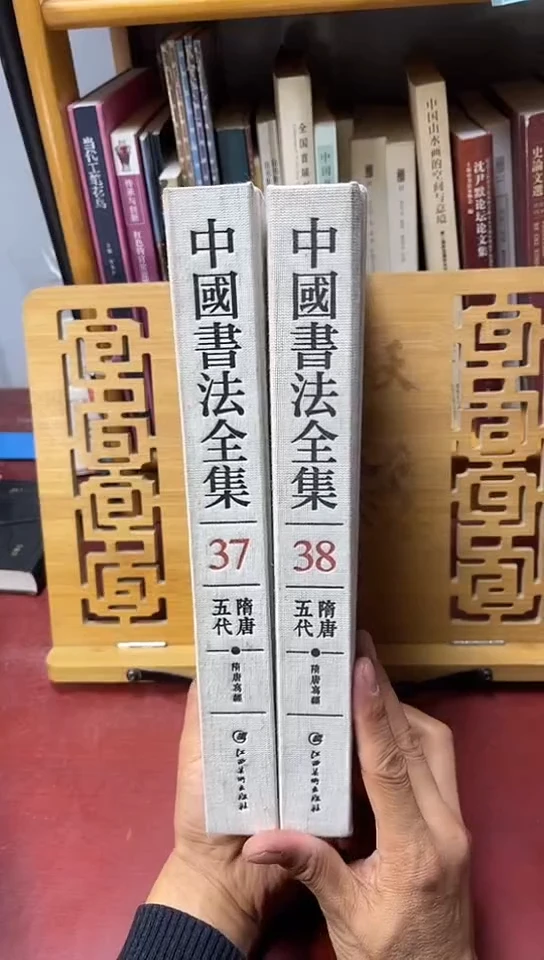 中国书法全集37,38隋唐写经
