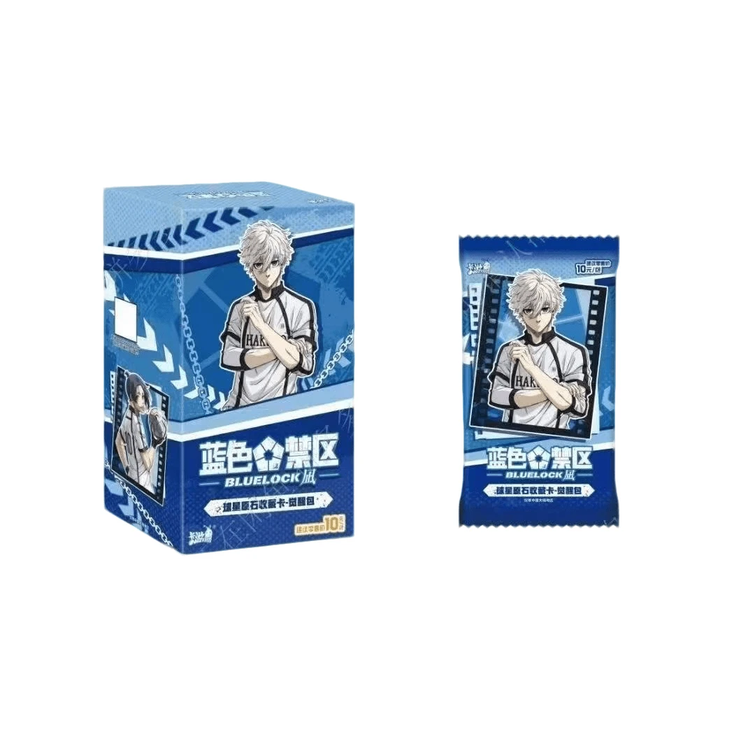 【拆盒】卡游-《蓝色监狱》凪-球星原石收藏卡觉醒包盲盒（代拆）