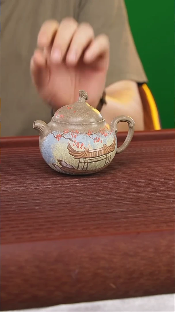 茶壶紫砂150cc顾氏手工紫砂