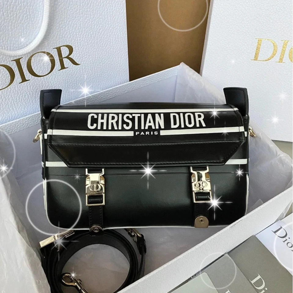 95新 DIOR/迪奥 95新 迪奥 安洁利严选帆布邮差包/BK0087285