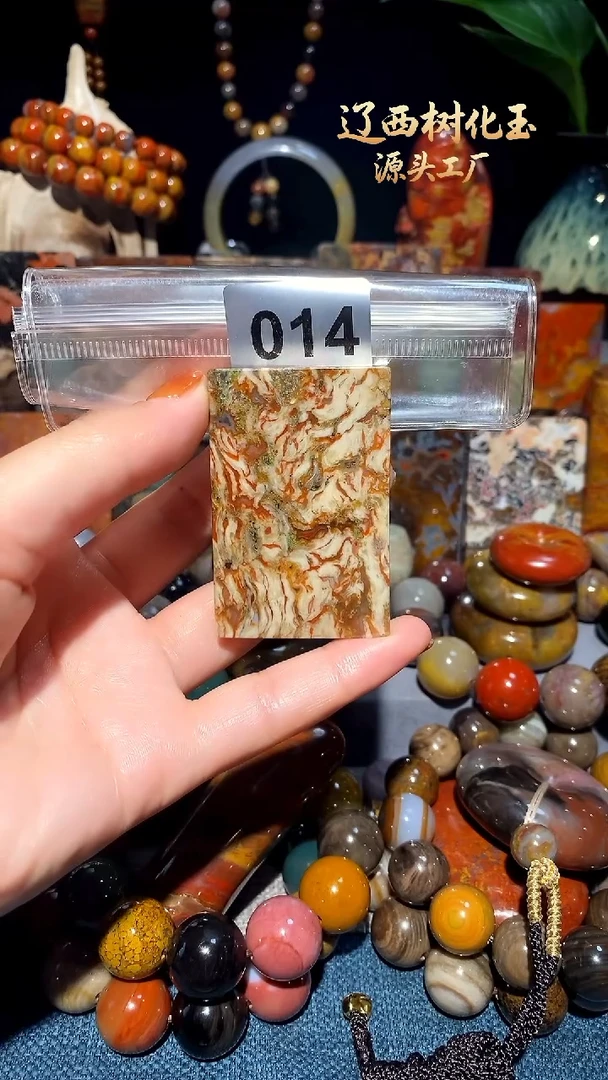 未镶嵌-硅化玉天然北票硅化玉吊坠