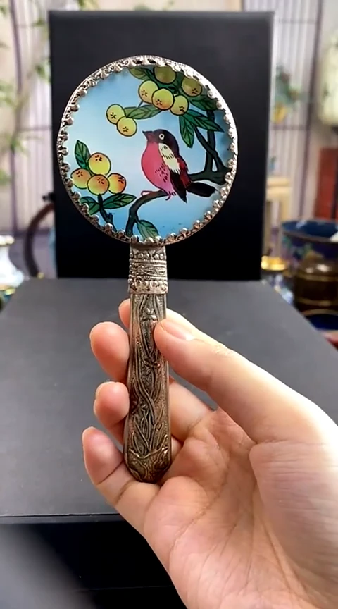 【闪购商品】非遗技艺 小镜子花鸟