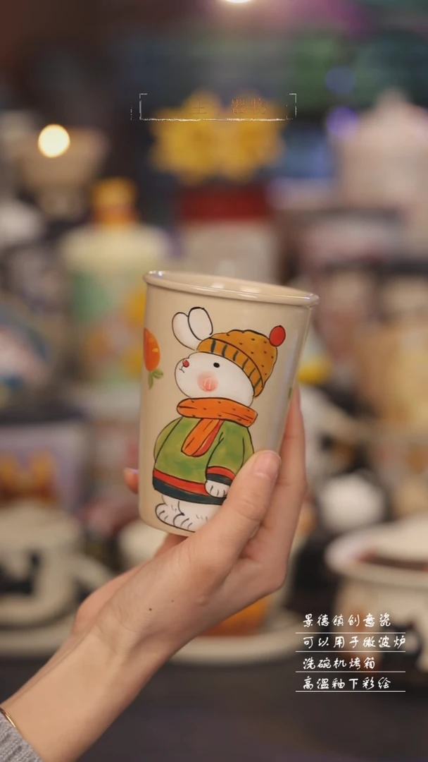 【闪购商品】景德镇可爱设计师款陶瓷