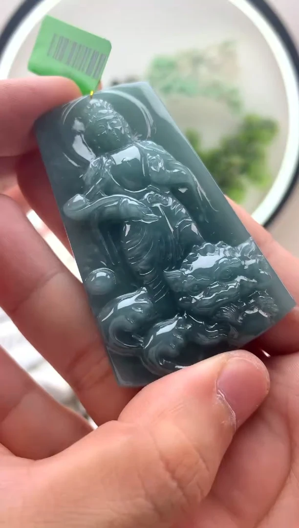 颈饰未镶嵌翡翠文殊