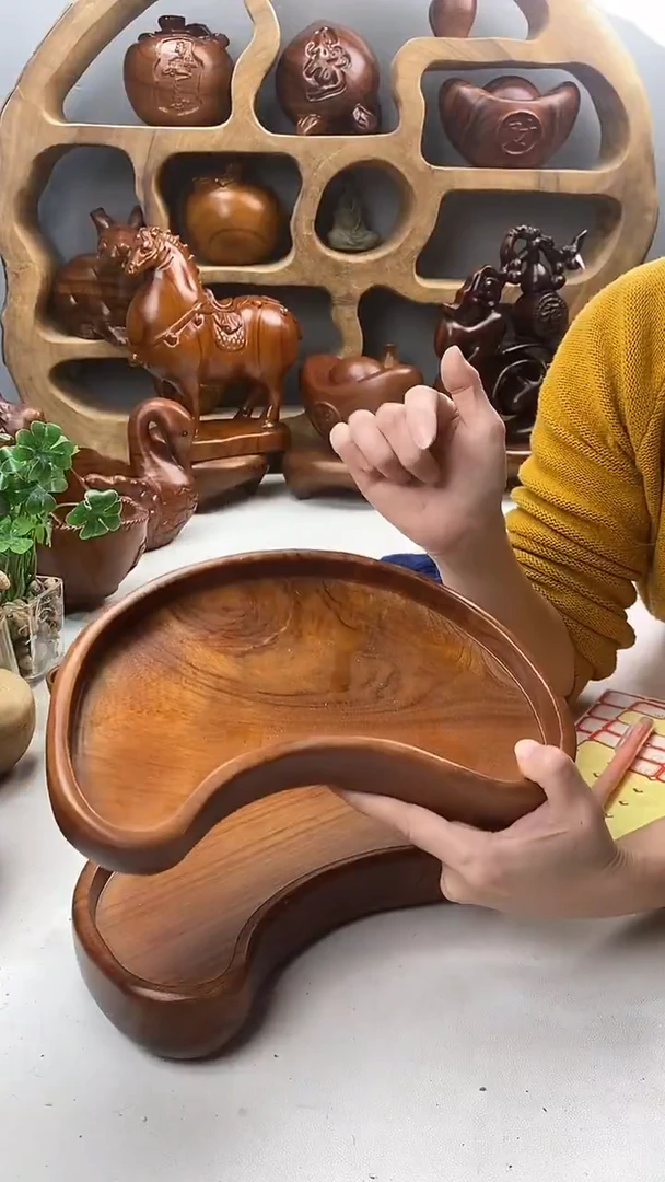 香樟木A20月牙干/尺寸25*13*4