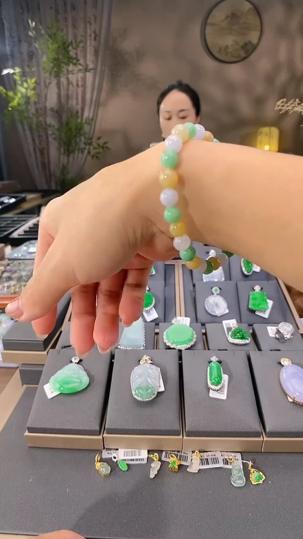 吊坠(不含链)未镶嵌翡翠手串