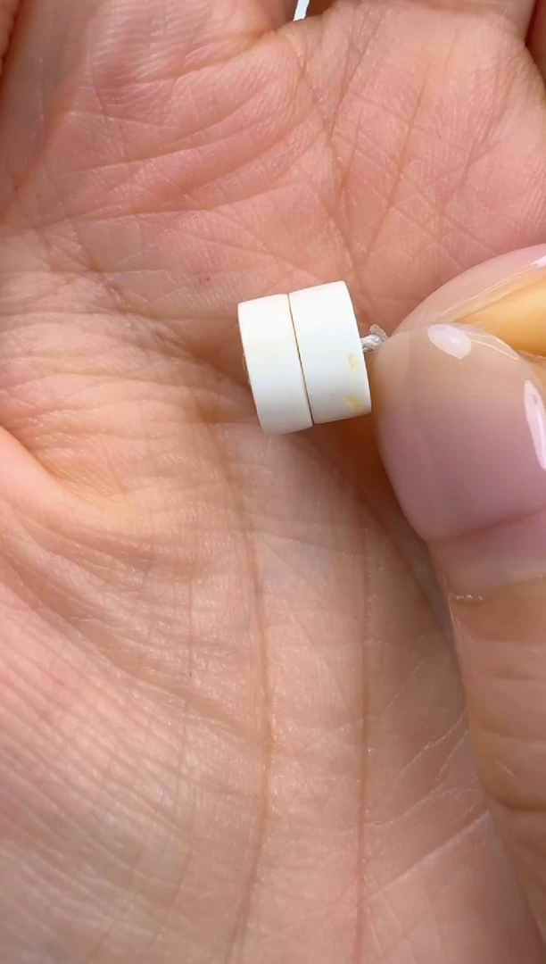 未镶嵌蜜蜡裸石蜜蜡隔片 8.5mm