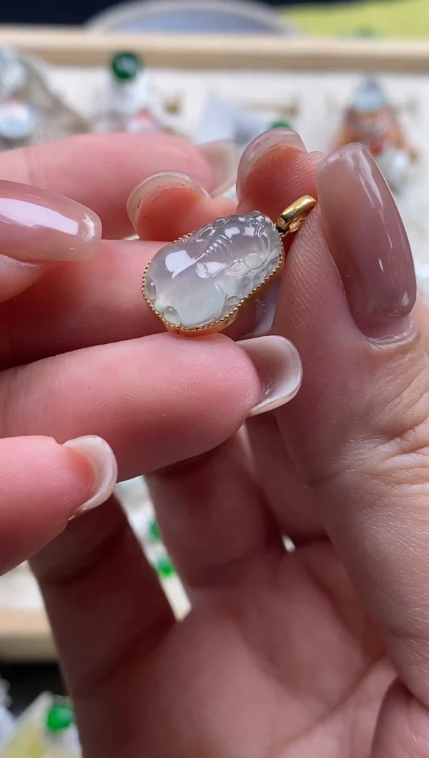 翡翠散珠天然翡翠裸石蛋面42