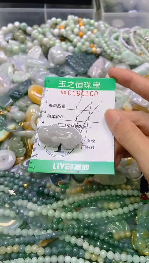 颈饰未镶嵌翡翠闪购0160100